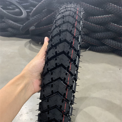 高容量 17 インチ 中国のバイクタイヤ 10.5 張力強さ