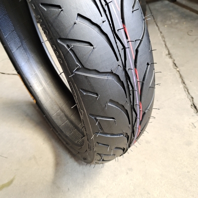 自然ゴム鋼ナイロンチューブレスタイヤケース バイク用 100/80-17 6PR タイヤ