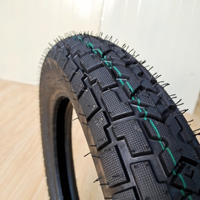OEM 許容 3.50-16 モーターサイクルのタイヤ 天然ゴム鋼ナイロン原材料のタイヤ
