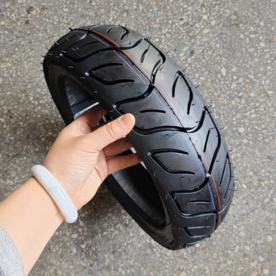 100/60-12サイズで受け入れられるOEMと天然ゴム電動自転車脂肪タイヤ