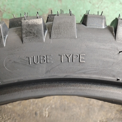 黒色4.10-18 8PR チューブレスバイクタイヤ 35%-55%ゴム含有量 青島