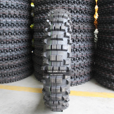 自家用 ソフト オフロード モーターサイクルのタイヤ 140/80-18 140/80R18 140/80 18 6PR/8PR 折りたたみ率