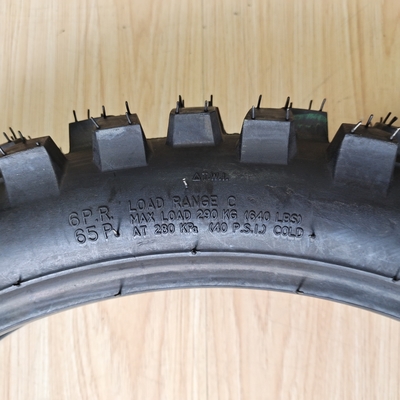 自然ゴム 鉄鋼 ナイロン素材 17&quot; 18&quot; 19&quot; 21&quot;インチ バイクタイヤ バイククロス用