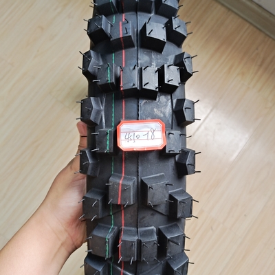 35%~55%ゴム含有量 バイクタイヤ 4.10-18 青島港の自社DOT ISO CCC SONCAP