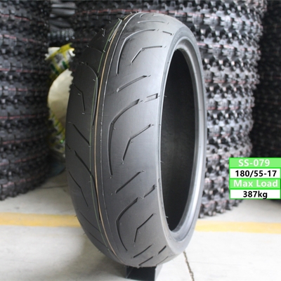 35%~45%ゴム含有量 180/55/17 TL 青島港の利益のためのオートバイ用チューブレスタイヤ