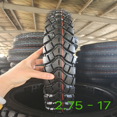 大性能と20000KMの長寿命のためのモーターサイクルのタイヤ2.75-17