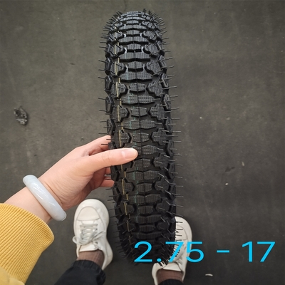 大性能と20000KMの長寿命のためのモーターサイクルのタイヤ2.75-17