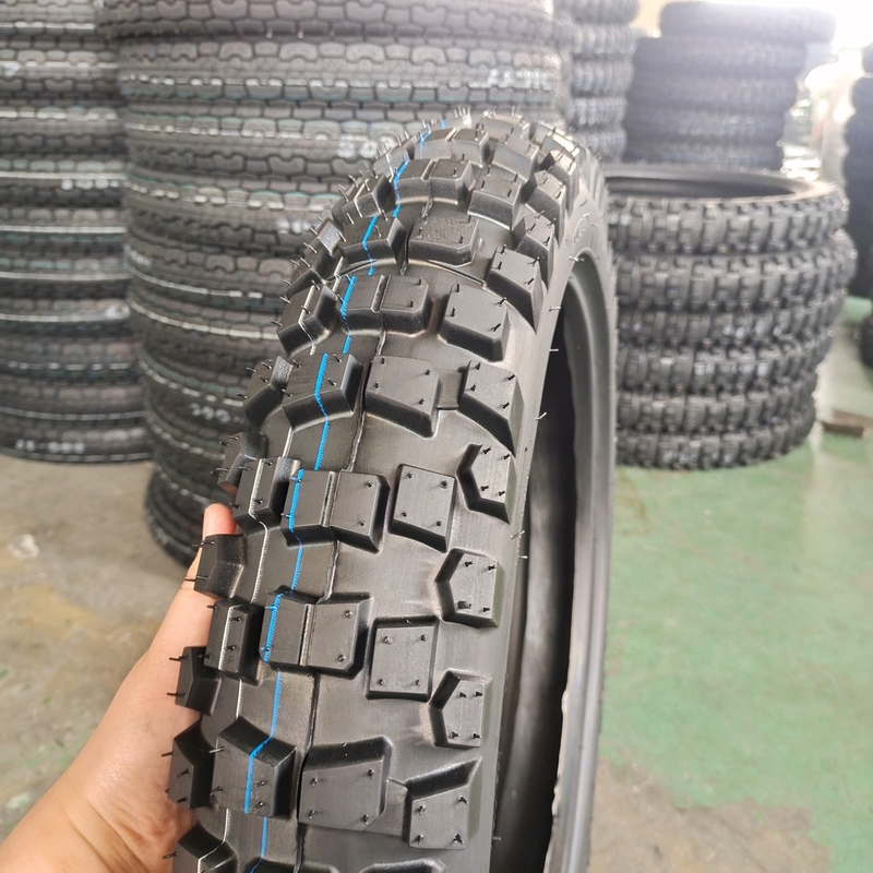 黒色4.10-18 8PR チューブレスバイクタイヤ 35%-55%ゴム含有量 青島